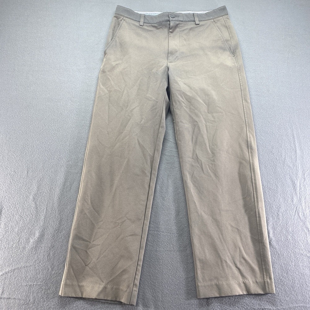 FootJoy Golf Pants Mens 32x30 Taupe Brown Performance Stretch Trousers FJ